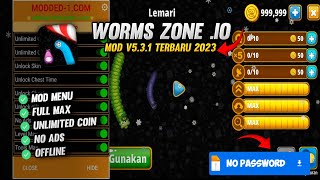 Worms Zone.io Mod Apk v5.3.1 Terbaru 2023 | Worm Zone Mod Apk