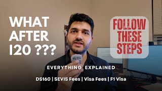 Got my I20. WHAT'S NEXT??? | F1 Visa Steps Explained | Must WATCH #usa #studyabroad #phd #f1visa