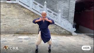 QIU FENG/YAN HENG  the 34 generation warrior monk of Shaolin Temple  #少林寺 #秋风 来源小红书@忆秋风