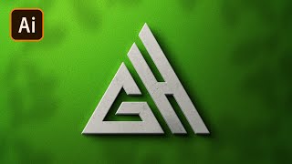 How To Design Triangle Logo Letters In Any Shape | Adobe Illustrator Tutorials