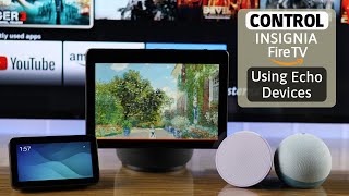 Insignia TV: How To Connect Fire TV with Amazon Alexa Echo Dot/Pop/Show!