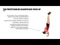 the freestanding handstand push up