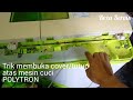 Cara membuka cover/ penutup atas mesin cuci manual Polytron || 2 tabung