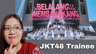 REACTION JKT48 TRAINEE - BELALANG YANG MEMBANGKANG #jkt48