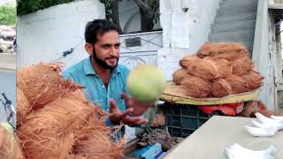 Coconut Water Cutting | Nariyal Paani | Ninja Cutting Pakistan