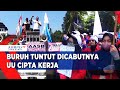 Ada Buruh Lansia Yang Ikut Long March Bandung-Jakarta