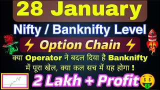 Nifty Prediction and Bank Nifty Analysis for Friday| 28th January 2022 | Banknifty & Nifty Analysis