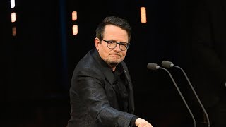 Michael J. Fox rises from wheelchair at BAFTAs and moves audience to tears