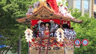 2012 祇園祭 山鉾巡行 注連縄切り