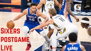 Sixers POSTGAME LIVE! Talking about the Sixers vs Pacers game!