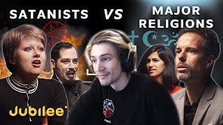 xQc Reacts to Can Satanists \u0026 Major Religions See Eye to Eye? | xQcOW