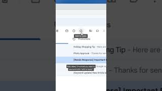 Create a task directly from an email in Gmail #Shorts📧
