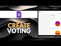 How To Create a Voting Poll in Google Forms