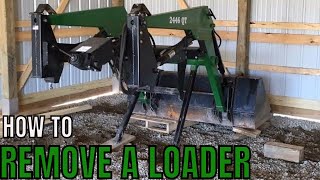 REMOVING LOADER