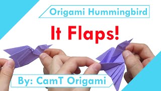 12 MINUTE Origami Humming Bird