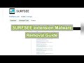 SURFSEE extension hijacks web browser -  - How to Remove SURFSEE Browser Hijacker