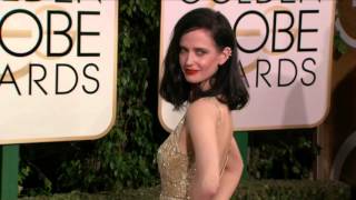 Eva Green Golden Globe Awards Fashion Arrivals (2016) | ScreenSlam