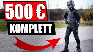 500€ KOMPLETTE  LEDERKOMBI MOTORRADAUSRÜSTUNG 125CCM/A2