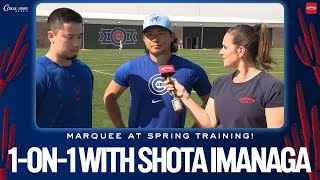 Shota Imanaga ready to see how the Cubs adjust to playing in Japan