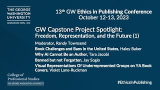 GW Capstone Project Spotlight (1):  GW Ethics in Publishing Conference 2023