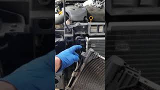 2012 Nissan Altima radiator replacement.