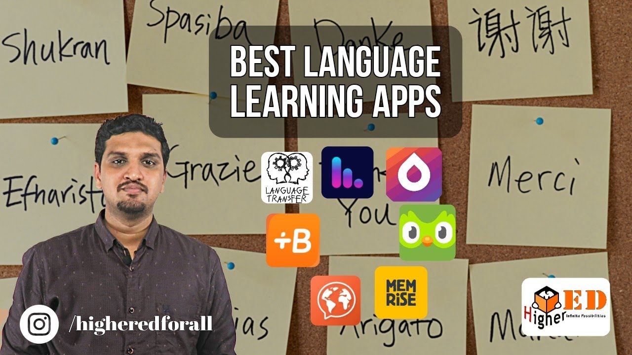 Best Language Learning Apps In 2023 | HigherEd For All | 2023 - YouTube