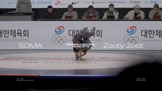 [소마 직캠] SOMA 김우중 VS Zooty Zoot 박민혁 | 브레이킹 K 2022 파이널 16강 | Breaking K 2022 FINAL Round of 16