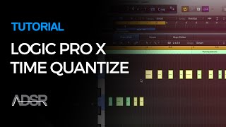 Logic Pro X - Working with MIDI - Time Quantize