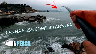 TOUCH fishing with FIXED ROD with Sea Bream like 40 years ago !!!