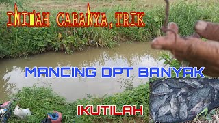 INILAH CARANYA,TRIK AGAR MANCING DPT BANYAK,IKUTI. Mantul mancing tulang.