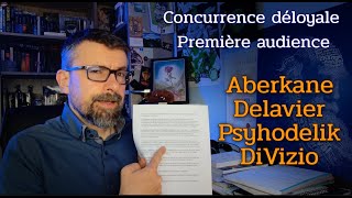 Première audience (Concurrence déloyale) Aberkane Delavier Psyhodelik