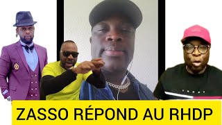 🚨ZASSO RECADRE LES RHDP🚨