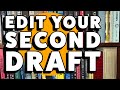 How to Edit the Second Draft of Your Novel (Write a Novel From Start to Finish, Part 10)