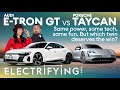 Audi e-tron GT vs Porsche Taycan – Same Power, Same Tech, Same Fun. Which one wins? / Electrifying