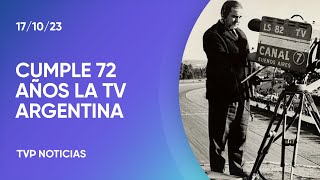 La Televisión Pública Argentina celebra los 72 años