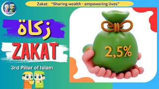 🌟 Zakat in Islam | 3rd Pillar of Islam | Islamic Concepts | Muslim Kids Station