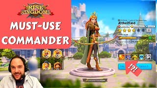 Aethelfaed Commander Guide - Champion of debuffs | Rise of Kingdoms