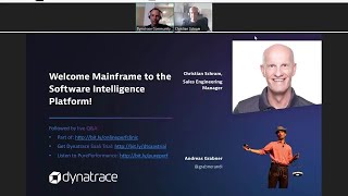 Welcome Mainframe to the Dynatrace Software Intelligence Platform