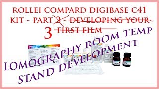 Lomography Room Temp Stand Develop Colour Film Digibase C41 Developing Kit Rollei Compard