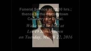Death Announcement - Compton Nathaniel Williams