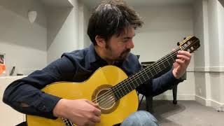 Saers AF70 Flamenco Guitar- Lagrima by Tarrega