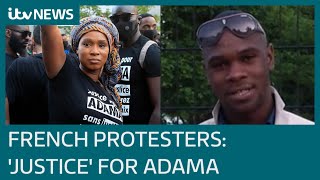 Protesters in France demand justice for Adama Traoré | ITV News