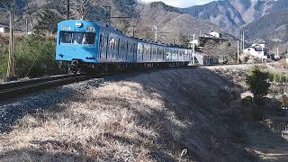 【2011年1月、秩父鉄道1000系電車1001編成】