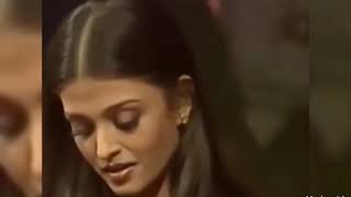 #OMG 😮😦😉🤫🙊Aishwarya Rai Bachchan is hidden singing skills Meri sanson mei basa hai  💖💗💥👸💃