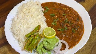 Rajma Chawal Recipe | Punjabi Style | Rajma Masala Curry & Rice Combo | By Minakshi Pandey