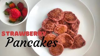 Strawberry Pancakes | How to make strawberry pancakes for baby