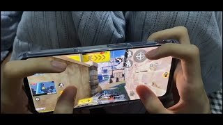 Four finger phone LOCUS HANDCAM on the *NEW* Red Magic 6 + settings & unboxing | Call of Duty Mobile
