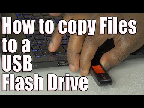 How to Copy Files to a USB Drive