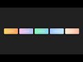 Animated Gradient Buttons With Hover Effect Using HTML And CSS