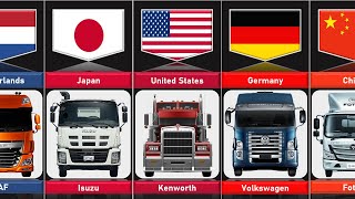 Trucks From Different Countries